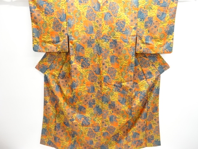 JAPANESE KIMONO / KOMON / FLOWER BIRD 